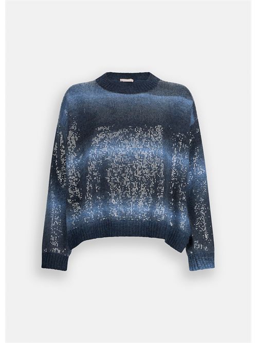 Maglia con paillettes LIU JO | MF5380MA14R/S9473